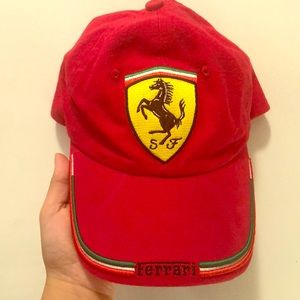 Vintage 1980s Ferrari Cap